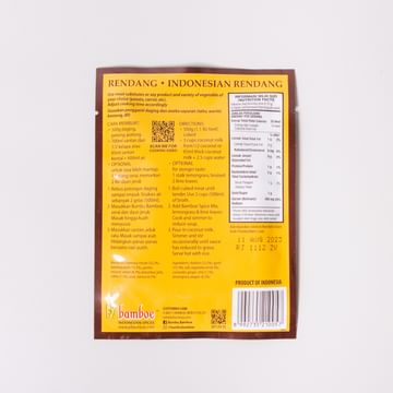 Jual Bumbu Instan Hidangan Saus Kental Rendang Bamboe | Sayurbox
